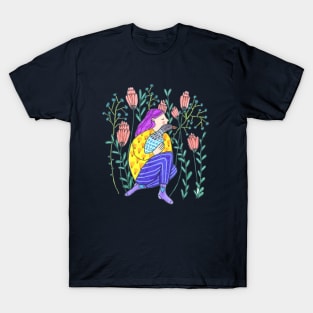 Among Flowers T-Shirt